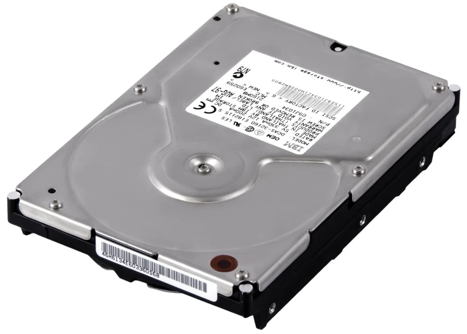Hard Drive IBM 09J1034 DCAS-32160 2.1GB 5400RPM SCSI 50-pin 3.5'' Inch - Image 2 of 3