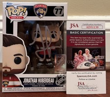 Jonathan Huberdeau Autographed Signed NHL Pop Funko Florida Panthers JSA COA 1