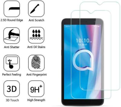 COFI Vetro Protettivo 9H Per Alcatel 1S (2021) - Pellicola In Vetro Temperato 0,33mm, Anti Graffio, Anti Impronta, Facile Installazione Senza Bolle (3 Pezzi?)