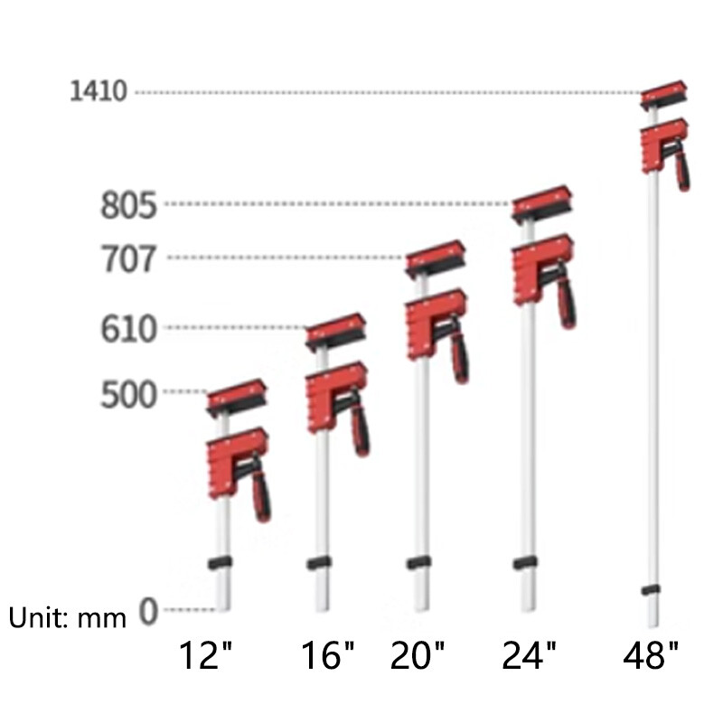 Mini Morse Morsetti Stringenti A Molla Falegnameria 100 E 150 Mm Silverline 2 Pezzi - 100 Mm | Leroy Merlin - Foto 13