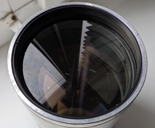 ULTRA RARE Super Fast projector lens MEOPTA Stigmar (f1.5/110) #439 - Picture 4 of 12