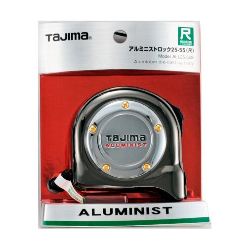 Tajima Convex 5.5m x 25mm Aluminum Lock 25 Quarter Piece ALL25-55SGAC - Picture 2 of 5