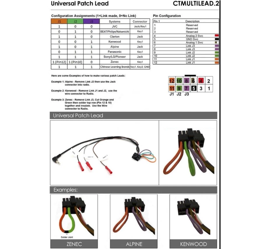Interfaccia comandi al volante OPEL CORSA D ASTRA H MERIVA ZAFIRA Eonon Xtrons - Immagine 2 di 2