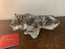 Baccarat Crystal Tiger On The Prowl