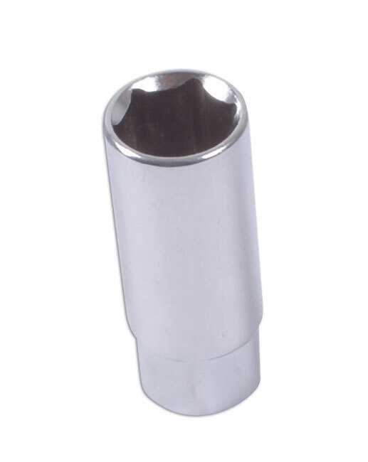 LASER 1651 Spark Plug Socket 21mm Spanner Size 3/8"" Drive Chrome Vanadium - Image 4