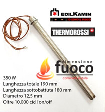 CANDELETTA RESISTENZA PER STUFA PELLET THERMOROSSI H20 14/34 COMPACT 18 25 32