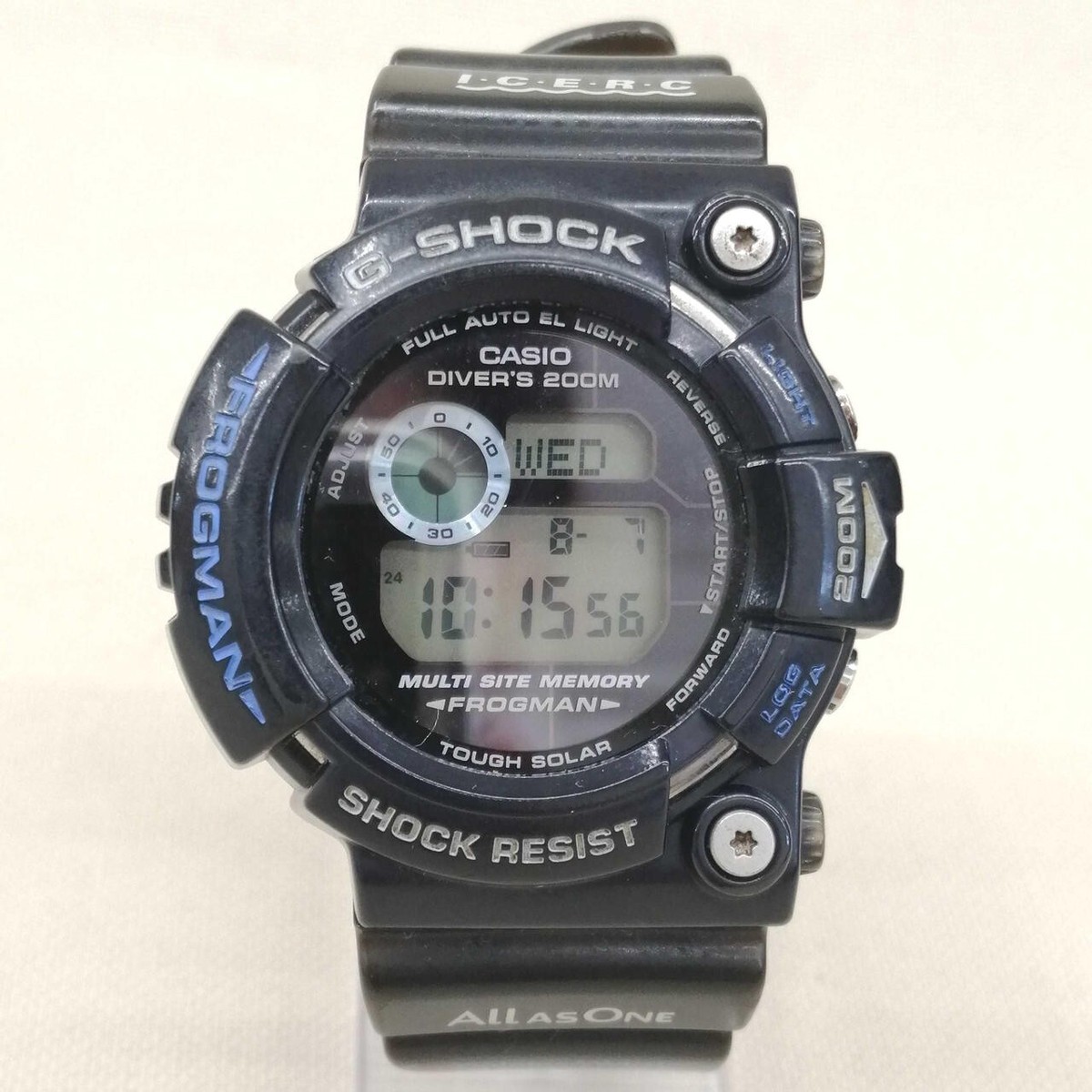 Casio Gw-202 Solar Radio G-Shock Frogman casual watch used 202501O 