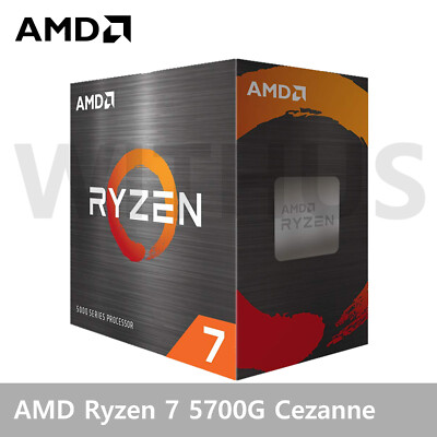 セット Ryzen7 5700x,メモリ8GB*2,B550マザー,750W電源 AMD Ryzen 7 5700G Cezanne Desktop Processor 8Core 16Thread 3.8GHz