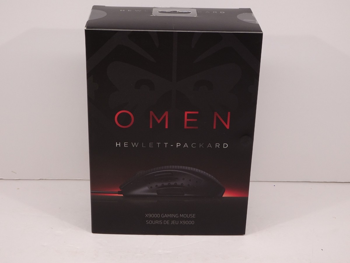 HP Omen X9000 Elite Precision Gaming Computer Mouse 8200 DPI 150