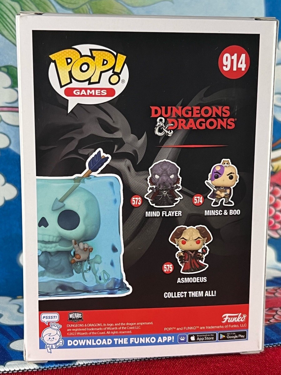 FUNKO - FUNKO POP! ダンジョンズ&amp;ドラゴンズ　ゼラチナス・キューブ　ブルー限定 Amazon.com: Funko Gelatinous Cube 3.8-in Vinyl Figure