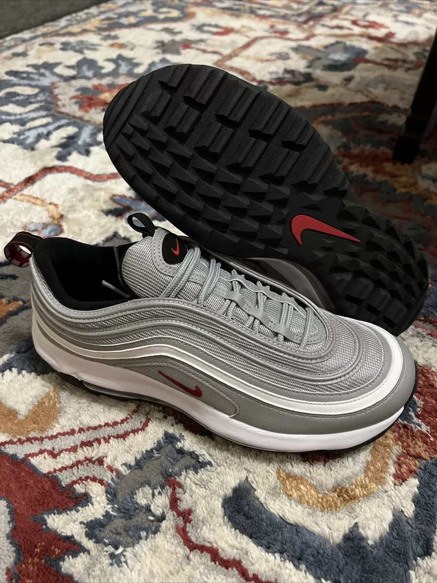 Nike Air Max 97 G Golf Silver Bullet Mens Size 7.5 (CI7538-001
