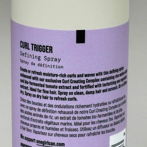 AG CARE Curl Trigger Defining Spray Enhancing Natural Texture 5 fl oz 100141 - Picture 5 of 10