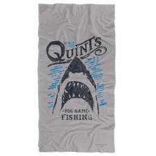 Jaws, 30"x60" Quints Big Game Fishing Beach Towel
