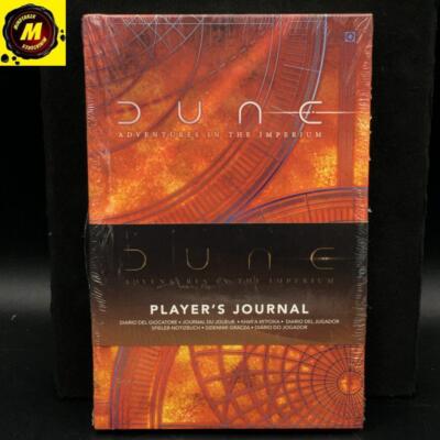DUNE: Adventures in the Imperium Player's Journal  - #MUH 052167 - Sci-fi Rol...