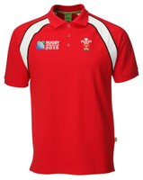 Official Wales Wru Rwc 2015 Official Mens Welsh Contrast Polo Shirt Official Wales Wru Rwc 2015 Official Mens Welsh Contrast Polo Shirt