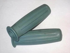AMAL Type grey grips 1960's vintage grip set TRIUMPH NORTON BSA 7/8"