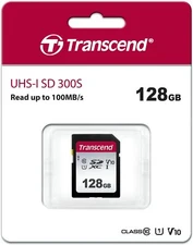 Transcend 128GB SDXC SD C1 U1 Memory for Nikon D75  D7100 D3500 D750 D610 