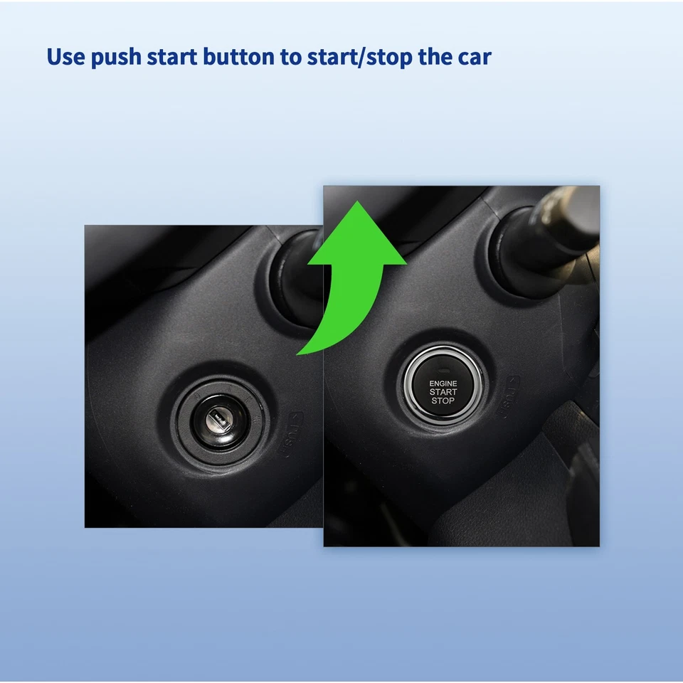 EASYGUARD remote start alarm system PKE keyless entry push button start kit - Image 4 of 4