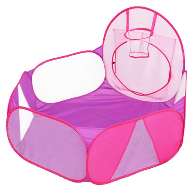 pink ball pit tent