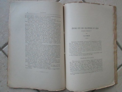SOCIETE SCIENTIFIQUE DU CHILI, 1892/1909. - Picture 5 of 12