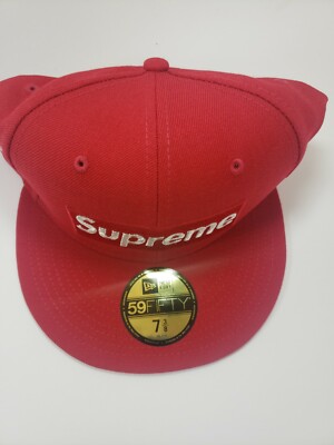 Supreme Box Logo New Era 7 3/8 $1M Metallic SS20H21 | eBay