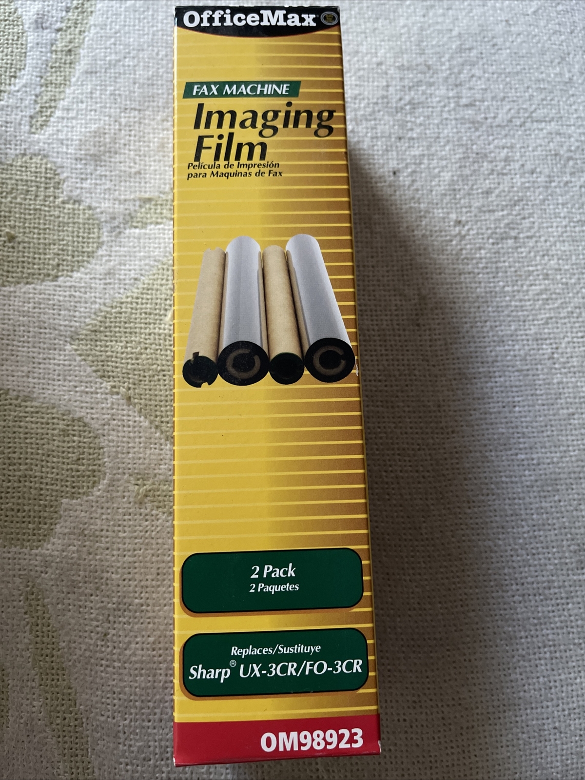 OfficeMax Sharp Ux3cr/fo3cr Fax Machine Imaging Film Black OM98923 for