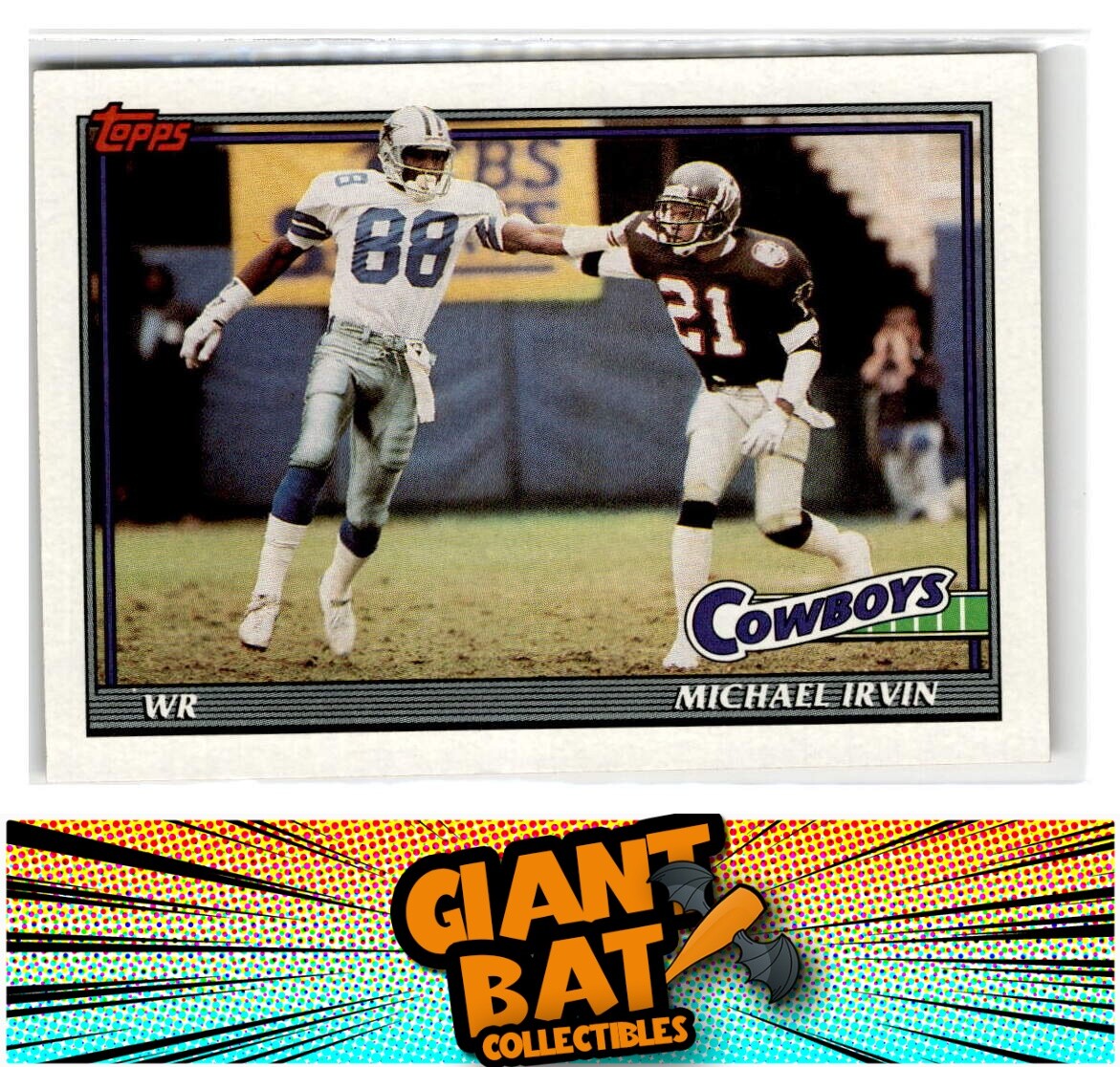 1991 Topps #368 Michael Irvin