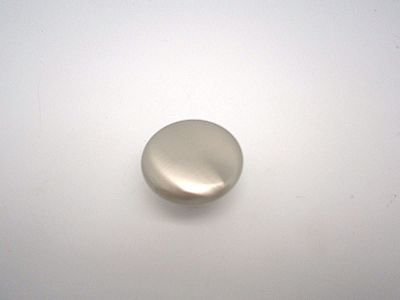 Creations by Alno A814-38-SN 1 1/2'' Traditional Mushroom Knob Satin Nickel  377A