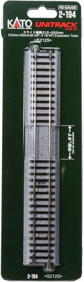 Kato Ho Spur Ho Unitrack Slide Track 212 ~ 252mm 2-194 Modell Zug Liefert