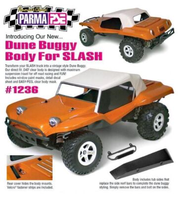 Parma 1/10 Dune Buggy Short Course Conversion Body PAR1236 1236