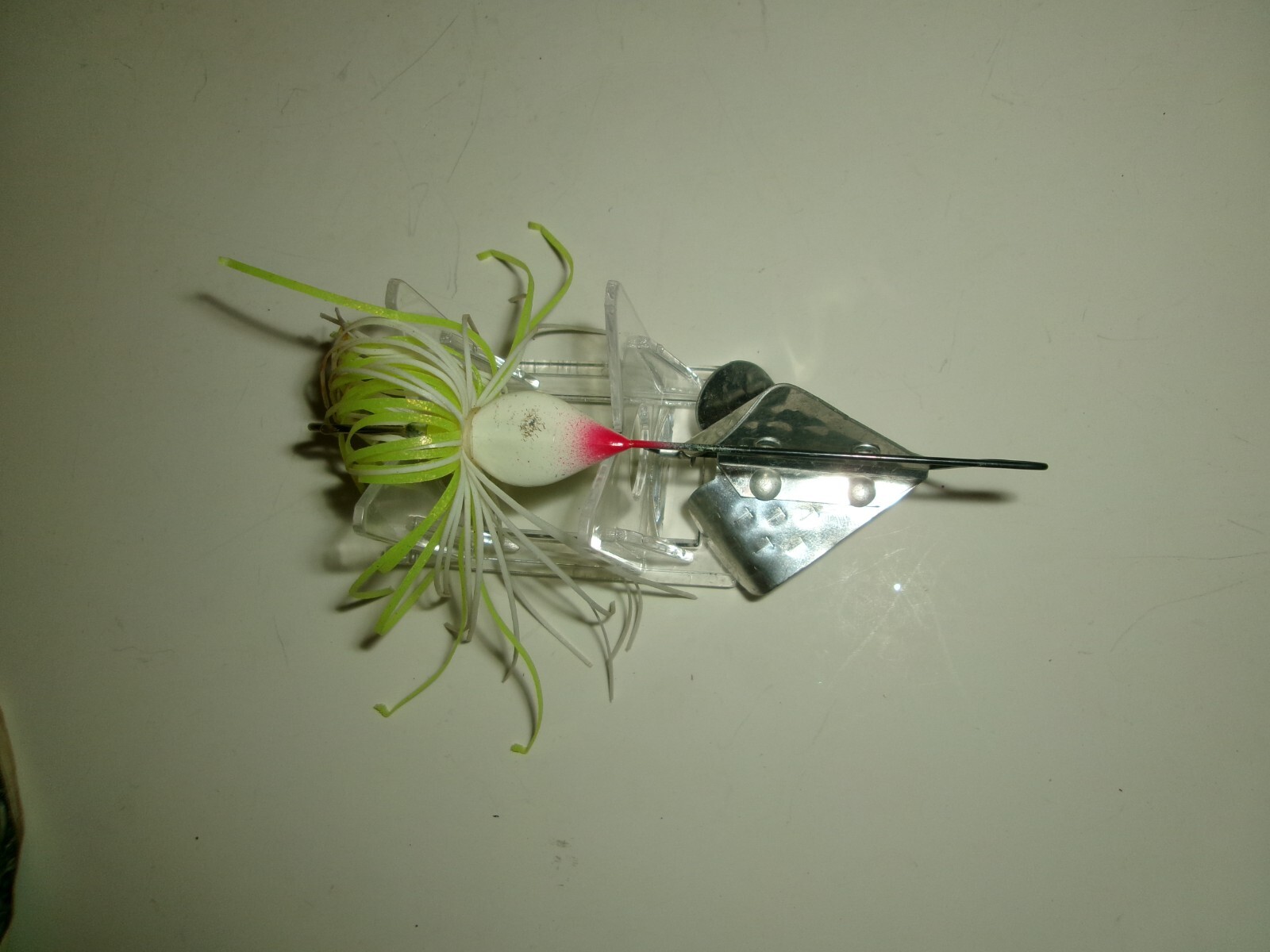 Unknown 3/4 oz. Titanium Wire Triple Wing Buzzbait Lure Buzzer Buzz - Used* - Image 2