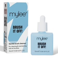 Mylee Brush Cleaner for Nail Art Brushes Clear Alcohol-Free Cleanser Solution