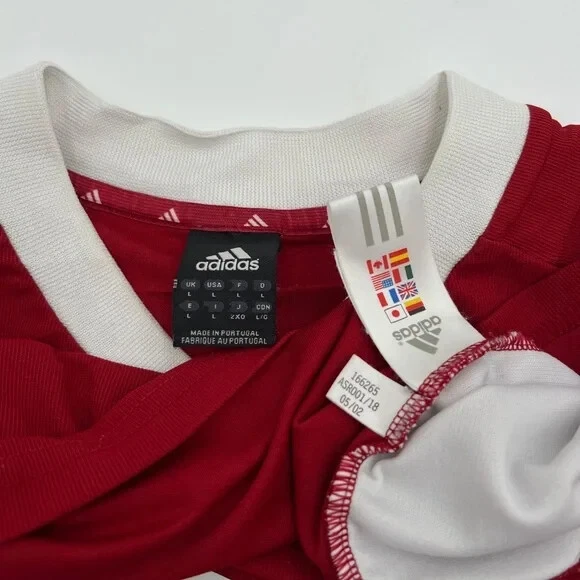 Nuno Gomez #21 SL Benfica 2002/2003 Home ORIGINAL Adidas Soccer Jersey (L) - Image 4 of 4