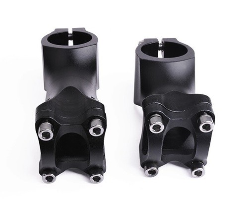 Aluminum 15° MTB Road Bike handlebar stems Bicycle bar Stem 25.4*60/80mm - Picture 4 of 7