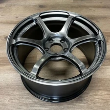 Advan Racing RG4 18x9.5 +35 5x114.3 Hyper Black (Set of 4) YA48J35EHBR