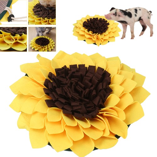 Dog Snuffle Mat Nosework Sniffing Bowl Lanyard Design For IQ Training For Pets - Picture 14 of 22