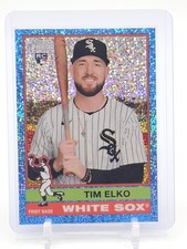 TIM ELKO 2025 TOPPS HERITAGE BLUE SPARKLE ROOKIE #547 WHITE SOX Q4856