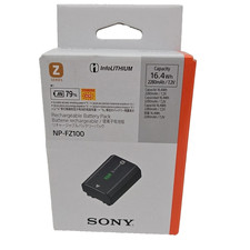 NEW Sony NP-FZ100 Rechargeable Lithium-ion Replacement Battery Color Black