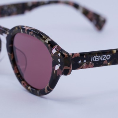Kenzo KZ40180U 55S Coloured Havana/Bordeaux 46-23-145 Sunglasses