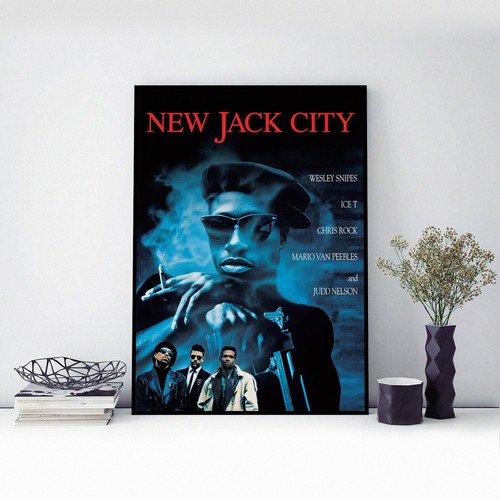 1991 NEW JACK CITY - Movie Film Poster Print - A3 A4 A5 - Home Decor/Wall Art - Picture 2 of 4