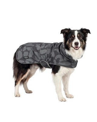 Regenmantel für Hunde grau Leo - Jonte - Regen & Winter Mantel für Klein &