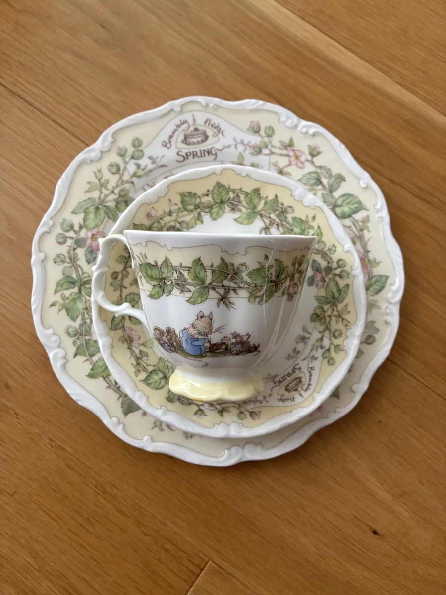 Brambly Hedge Autumn Plate for sale | eBay UK