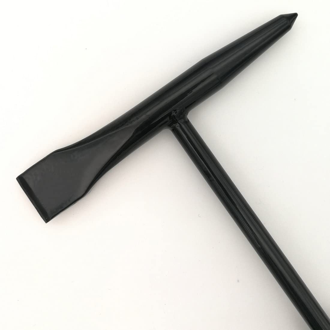 VASTOOLS Welding Chipping Hammer 10.5" Cone Chisel Coil Spring Handle + Wire Bru