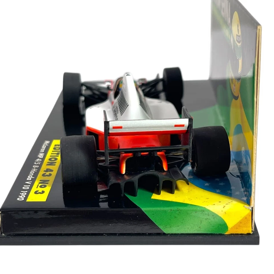 Modellino F1 Minichamps 1/43 McLaren MP4/5B Honda V10 Ayrton Senna #27 1990 - Immagine 4 di 4