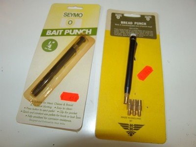 Seymo Bait und Bread Punch - Vintage - 2 Stück - Nie benutzt - Topqualität