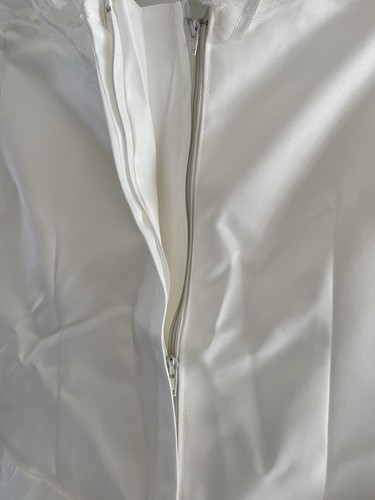 Romantisches Brautkleid Gr. 34/36 Creme Weiß + Corsage - Bild 4 von 15
