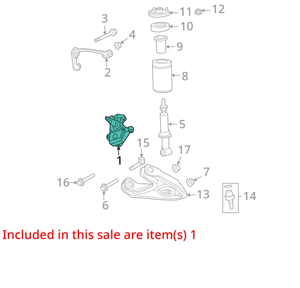 2004-2008 Ford F-150 Drivers Front Spindle Knuckle Oem BZSLT - Image 2 of 3