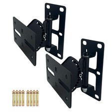 Speaker Mount Wall Bracket For Large Speakers Holds 100lbs MY22 Black 2 PCS