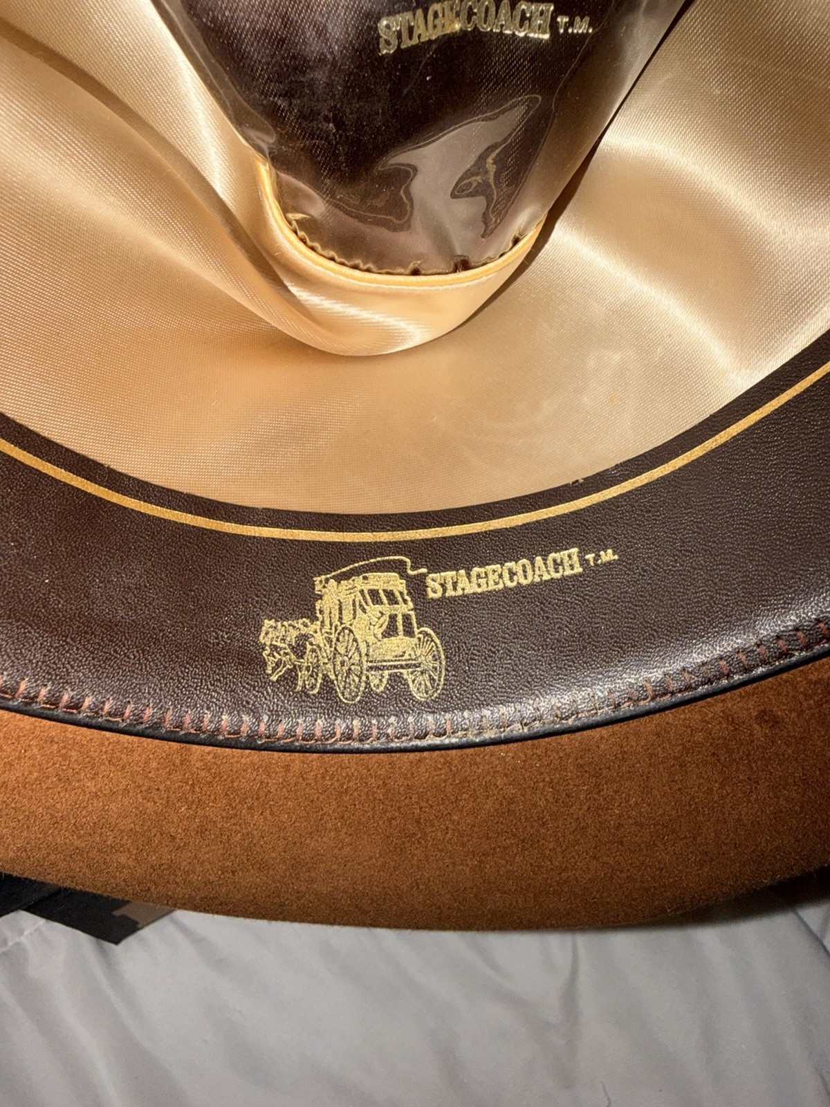 Rare Vintage Early 1980s Resistol "Ramrod" Cowboy Hat - Stagecoach 7 1/2 image 8