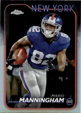 2024 Topps Chrome #145 Mario Manningham Refractor